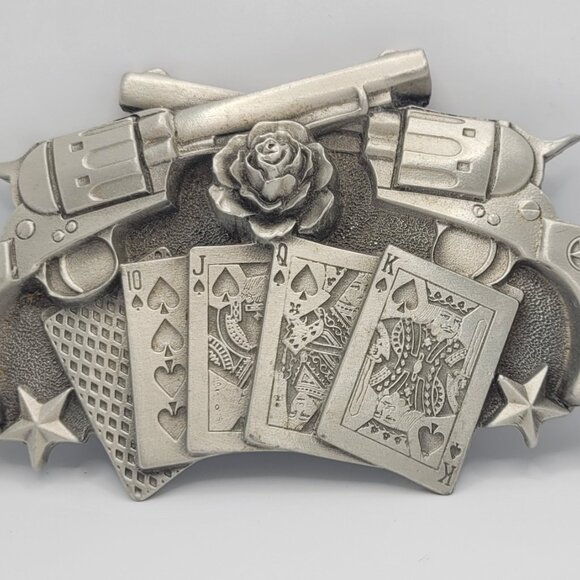 2003 Gun and Rose Belt Buckle - Picture 3 of 4